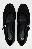 SATIN EFFECT BALLET FLATS 50TH ANNIVERSARY