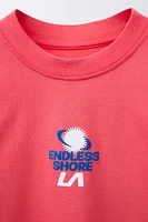 RAISED PRINT T-SHIRT