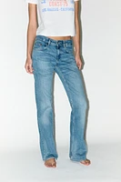 TRF LOW RISE BOOTCUT JEANS