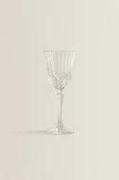 ENGRAVED CRYSTALLINE WATER GLASS