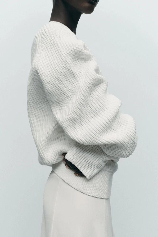 PULL EN MAILLE PERLÉE