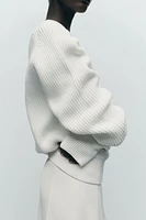PULL EN MAILLE PERLÉE