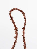 Stone necklace