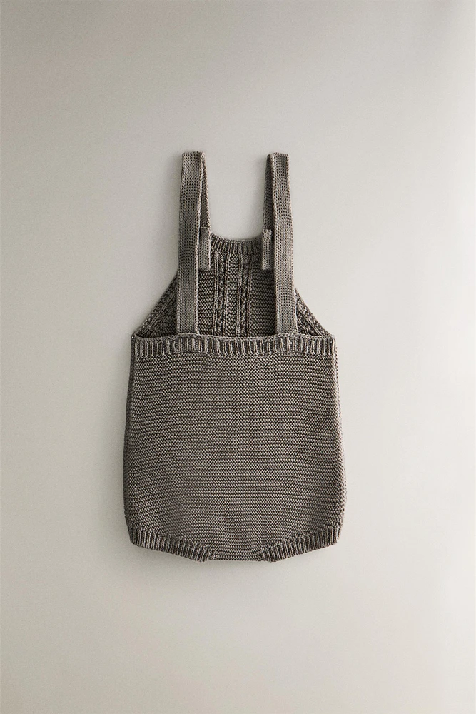 SALOPETTE ENFANT TRICOT