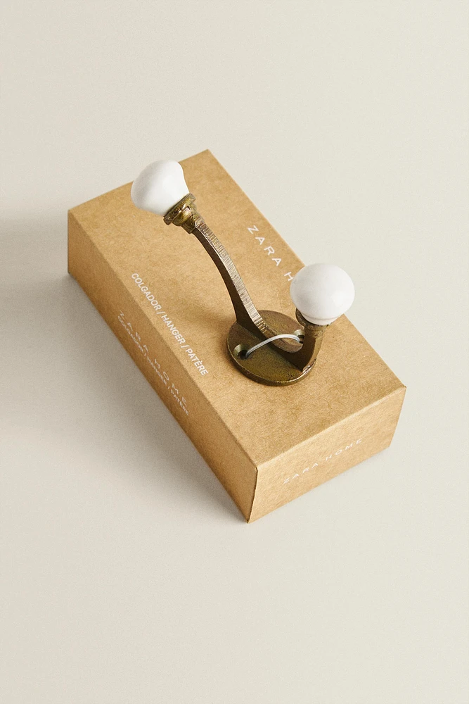 PATÈRE EN CÉRAMIQUE
