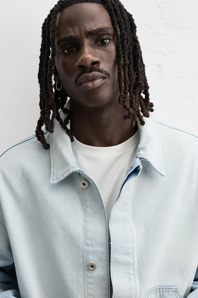 VESTE EN DENIM À POCHES