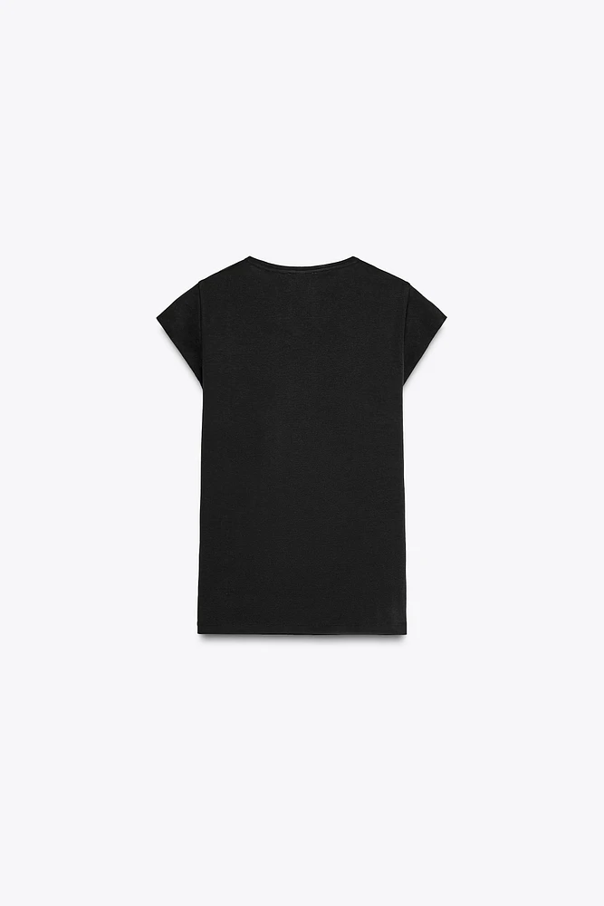 SHORT SLEEVE COTTON T-SHIRT