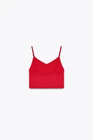 SEAMLESS CROP TOP