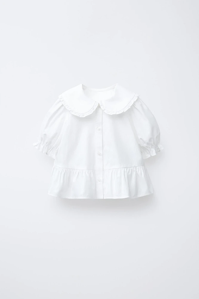 PETER PAN COLLAR SHIRT