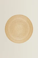 TAPIS JUTE ROND
