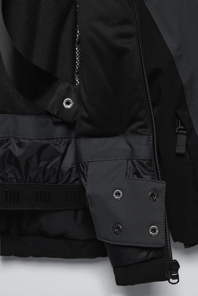 VESTE KANGOUROU DÉPERLANTE ET COUPE-VENT AVEC SYSTÈME RECCO® - COLLECTION SKI