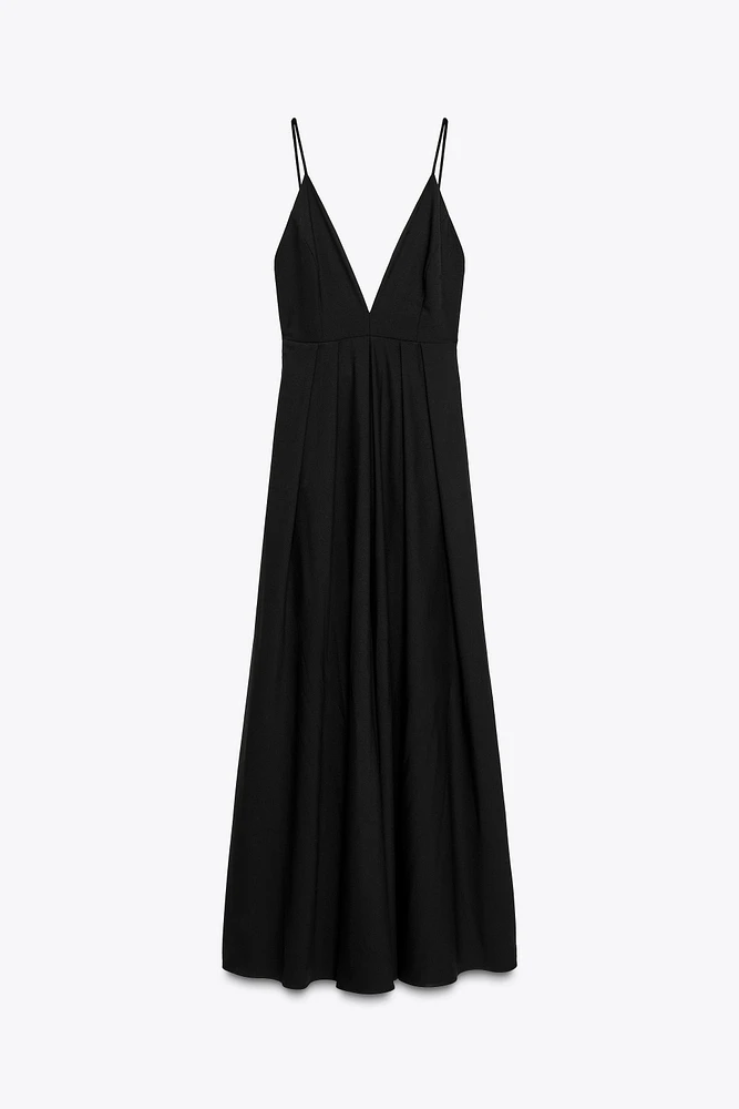 ZW COLLECTION LONG DRESS WITH TIES