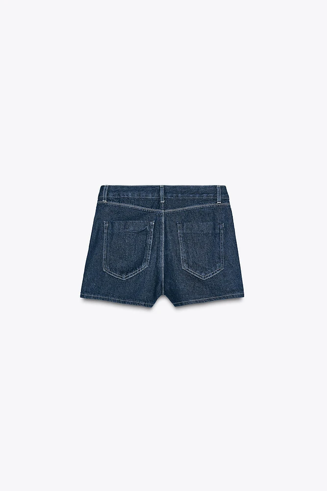 Z1975 WRAP DENIM SKORT