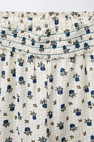 PANTALON IMPRIMÉ FLEURS