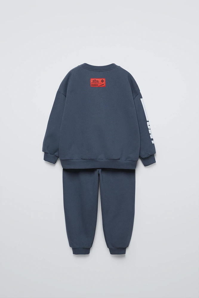 ENSEMBLE DE JOGGING SWEAT ET PANTALON CARS FLASH MCQUEEN © DISNEY