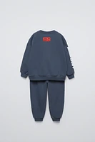 ENSEMBLE DE JOGGING SWEAT ET PANTALON CARS FLASH MCQUEEN © DISNEY