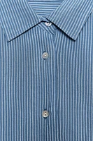 ZW COLLECTION LONG STRIPED SHIRT
