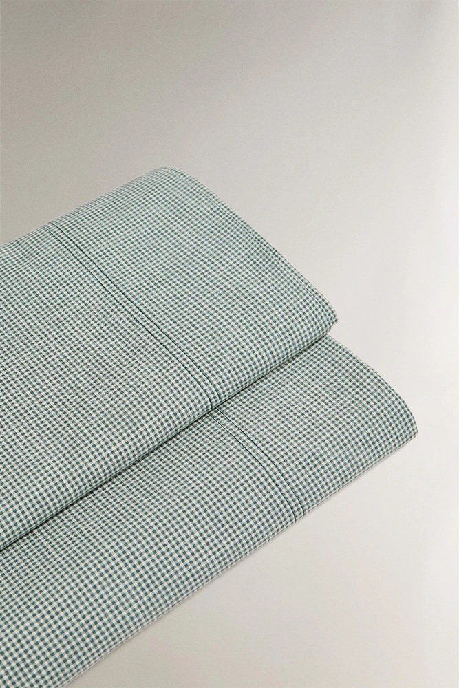 DRAP DE DESSUS ENFANT CARREAUX VICHY