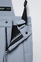 PANTALON À BRETELLES COUPE-VENT ET DÉPERLANT RECCO® SYSTEM SKI COLLECTION