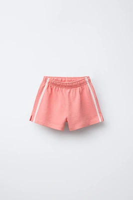 SIDE STRIPE BERMUDA SHORTS