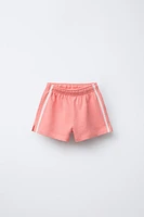 SIDE STRIPE BERMUDA SHORTS