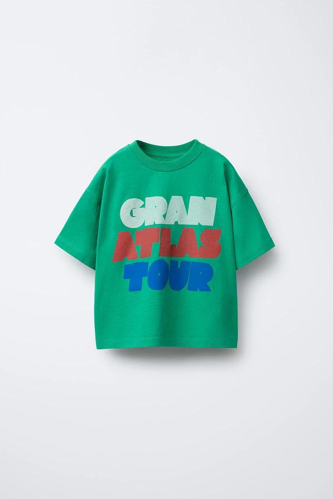 T-SHIRT À INSCRIPTION IMPRIMÉE
