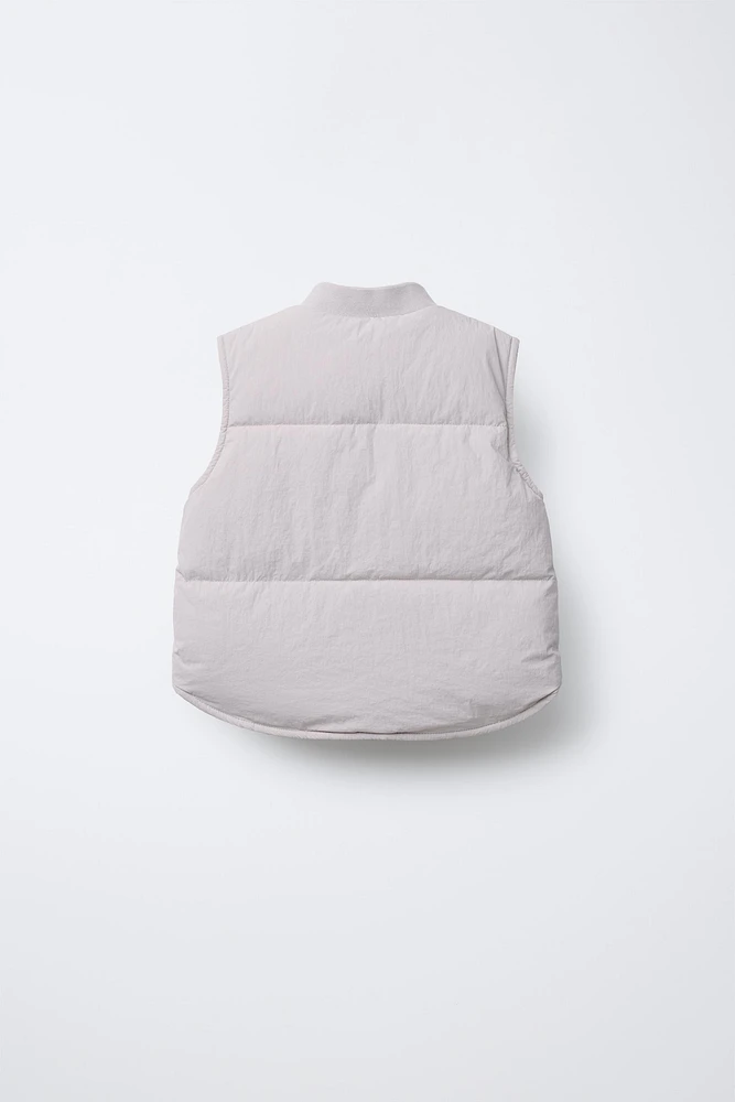DOUDOUNE SANS MANCHES REMBOURRÉE ET IMPERMÉABLE