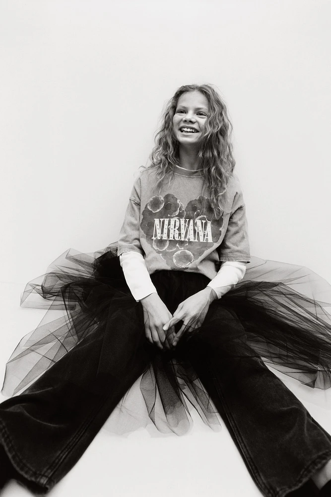 NIRVANA ® RHINESTONE T-SHIRT