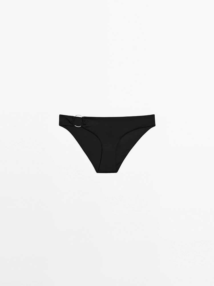 Bikini bottoms with ring detail