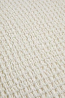 MINI WAFFLE KNIT THROW PILLOW COVER