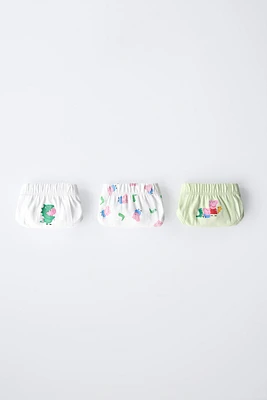 2-6 YEARS/ THREE-PACK OF PEPPA PIG ™ BRIEFS