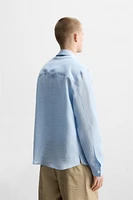 TEXTURED REGULAR FIT SHIRT