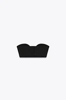 SWEETHEART BANDEAU TOP