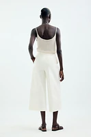 JUPE-CULOTTE BOUTONS