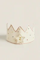 CHILDREN'S BIRTHDAY CROWN
