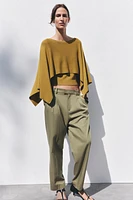 LAYERED KNIT TOP