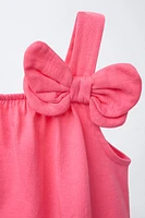 BOW STRAP DRESS