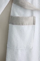COTTON LINEN BATHROBE (420 GXM²)