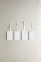 LOT DE 4 BARRES PARFUMÉES PLACARD ABSOLUTE LINEN