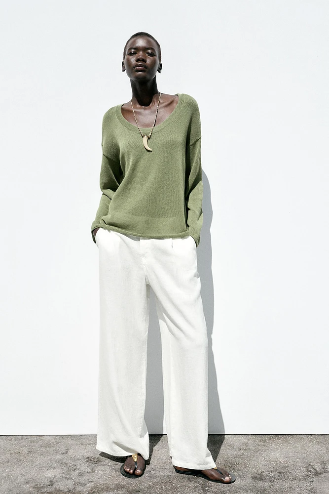 PULL RUSTIQUE EN MAILLE