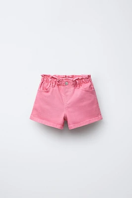 COMFORT TWILL PAPERBAG SHORTS