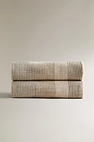 STRIPED HEMP BLANKET