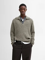 Pull coton col camionneur