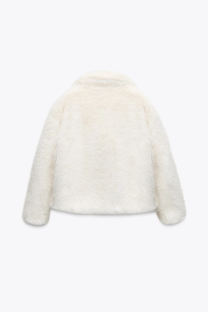 FAUX FUR JACKET ZW COLLECTION