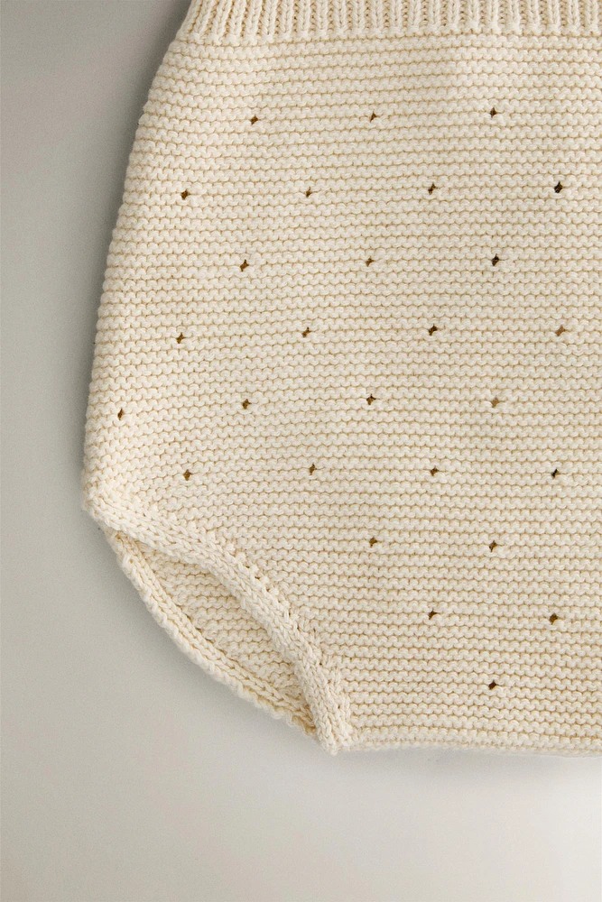 SALOPETTE ENFANT TRICOT