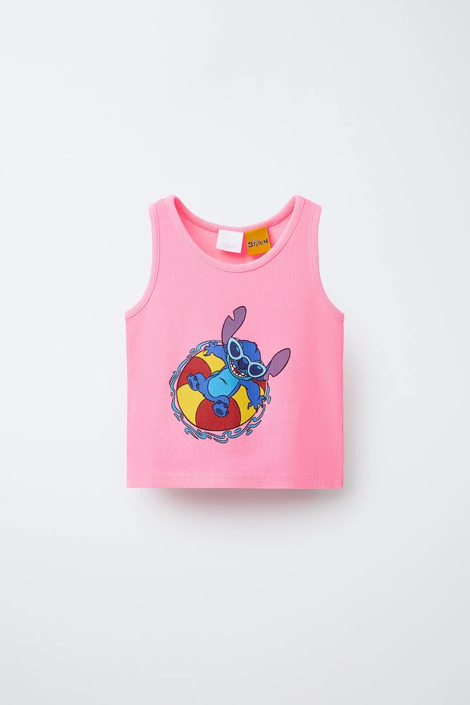 LILO & STITCH © DISNEY RIBBED TANK TOP