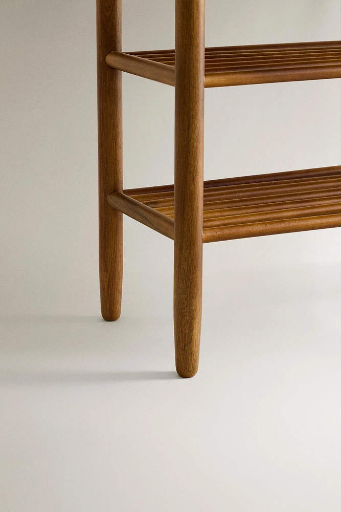 ACACIA SHOE RACK BENCH