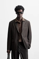 VESTE DE COSTUME EFFET CIRÉ