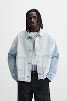 VESTE EN DENIM À POCHES