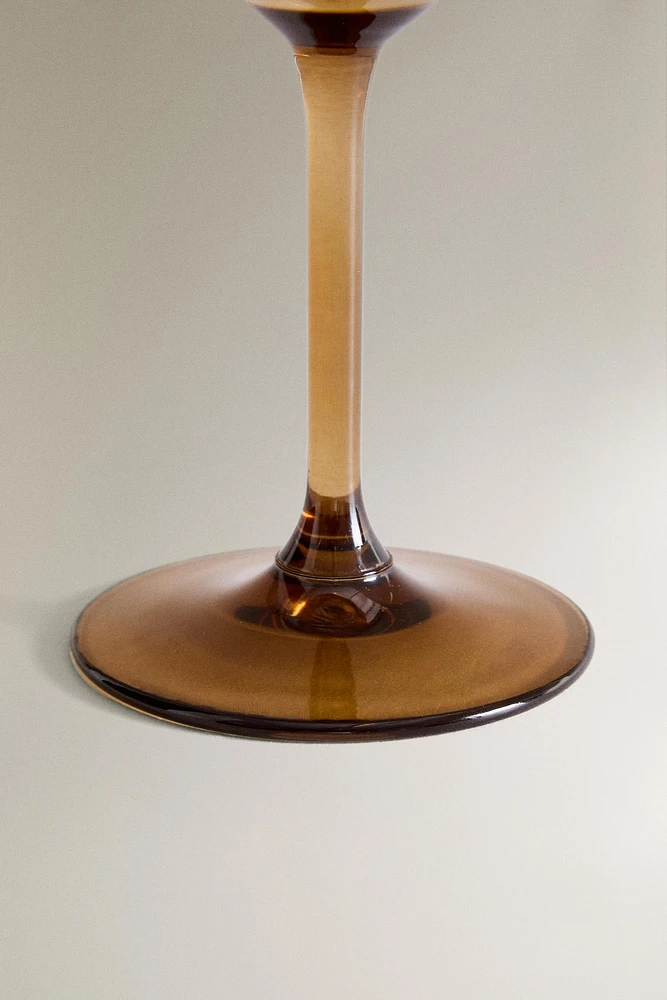 VERRE À VIN RECYCLABLE LIGNES
